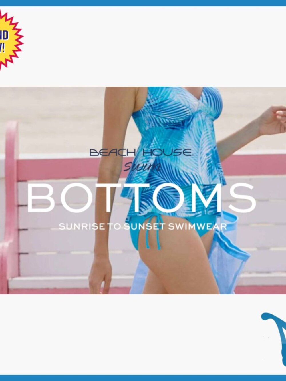 Quick Dry Swim Bottoms with Zipper Pocket Womens Board Shorts - Picture 5 of 5